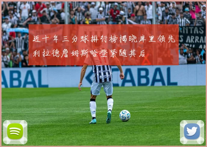 近十年三分球排行榜揭晓库里领先利拉德詹姆斯哈登紧随其后